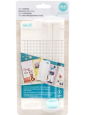 We R Memory Keepers Mini Trimmer – White and Teal